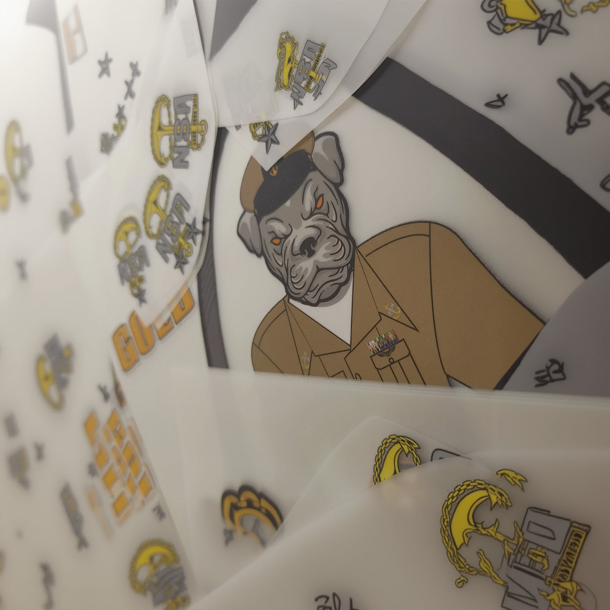 Direct to Film (DTF) Single Image Transfers.