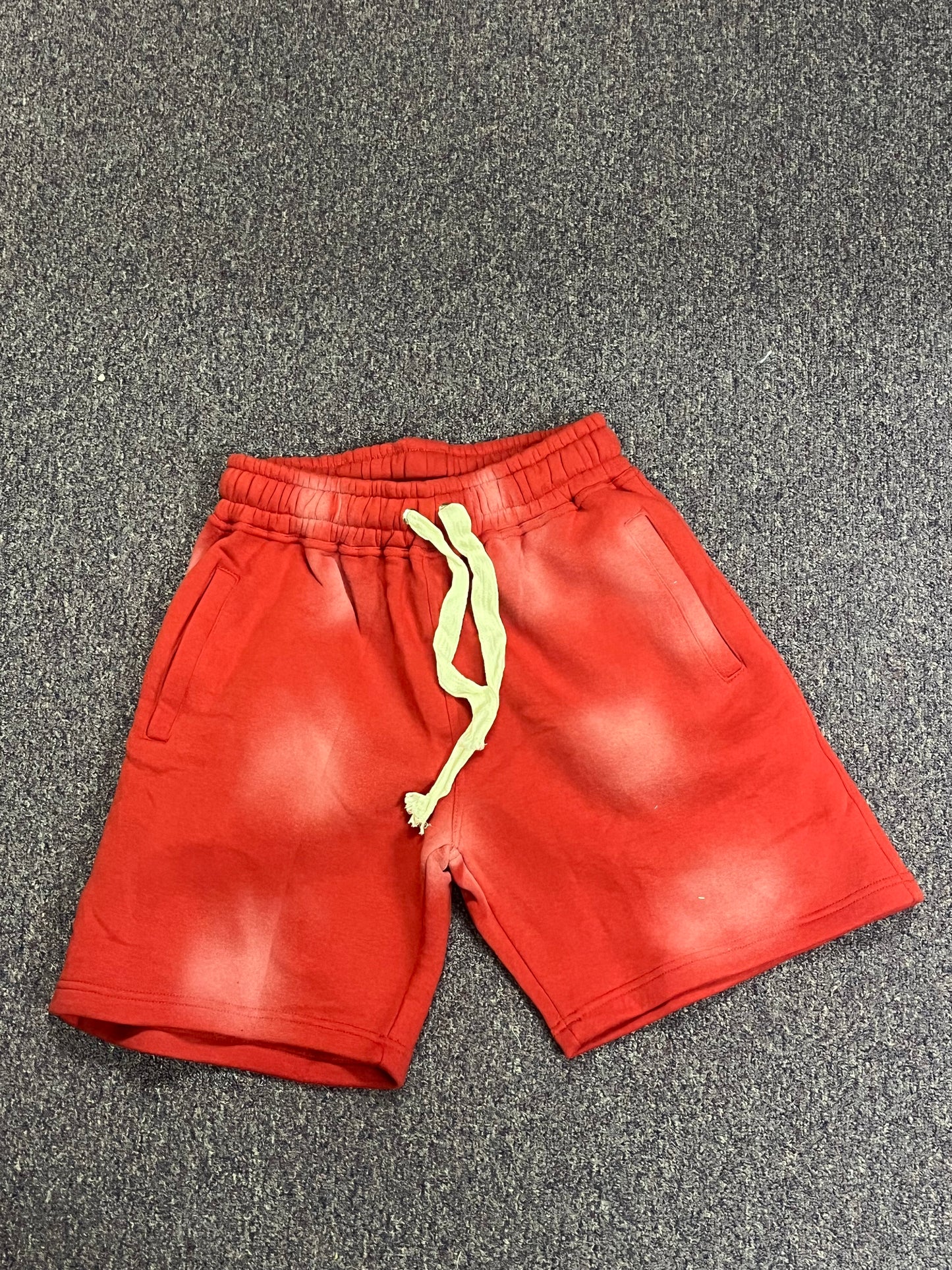 Acid Wash Sweat Shorts.