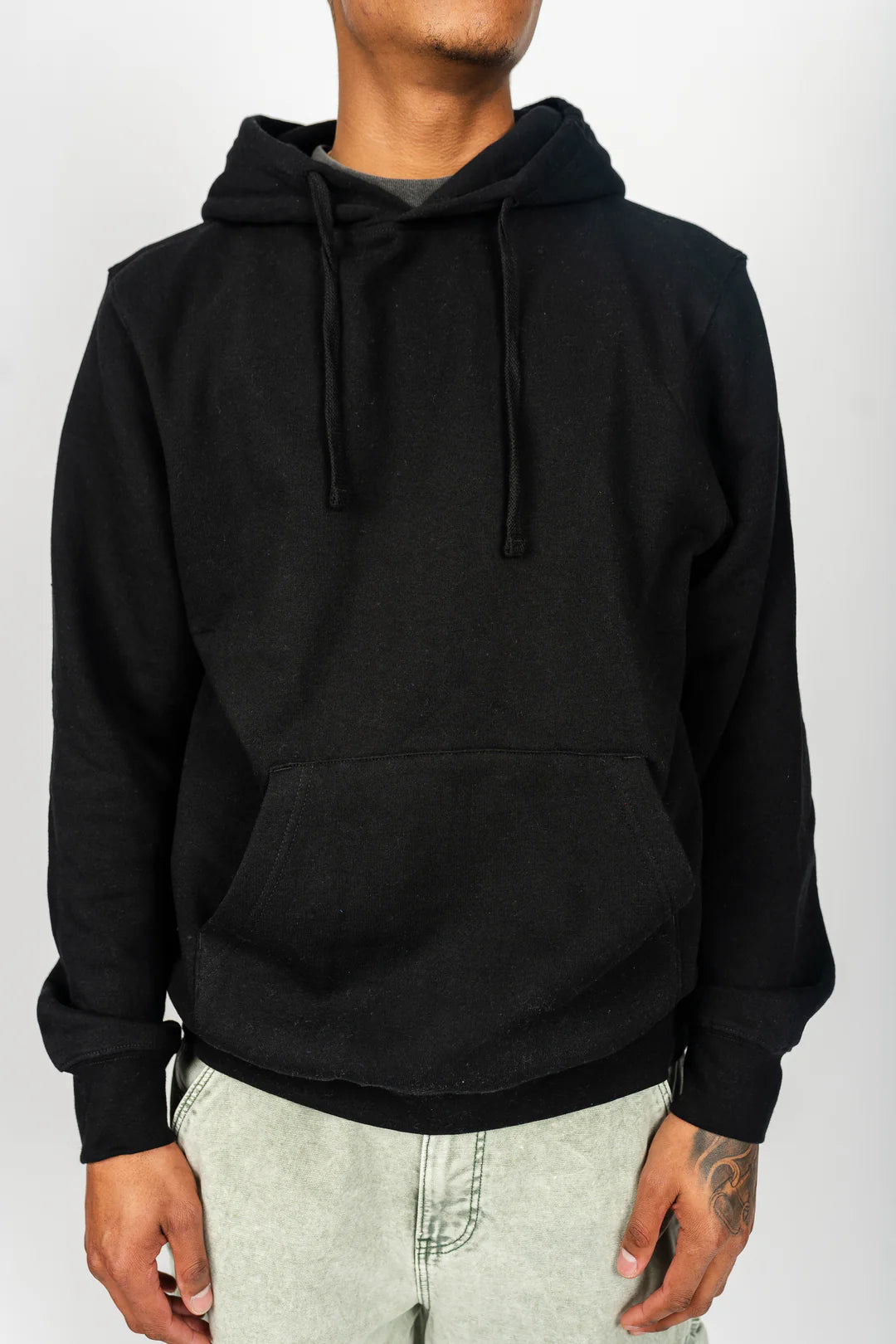 Fleece hoodie.