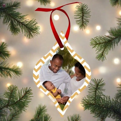 Custom Tapered Christmas Ornament - 2.75" x 4.1" - Premium from Udderly Custom LLC - Just $12! Shop now at Udderly Custom LLC