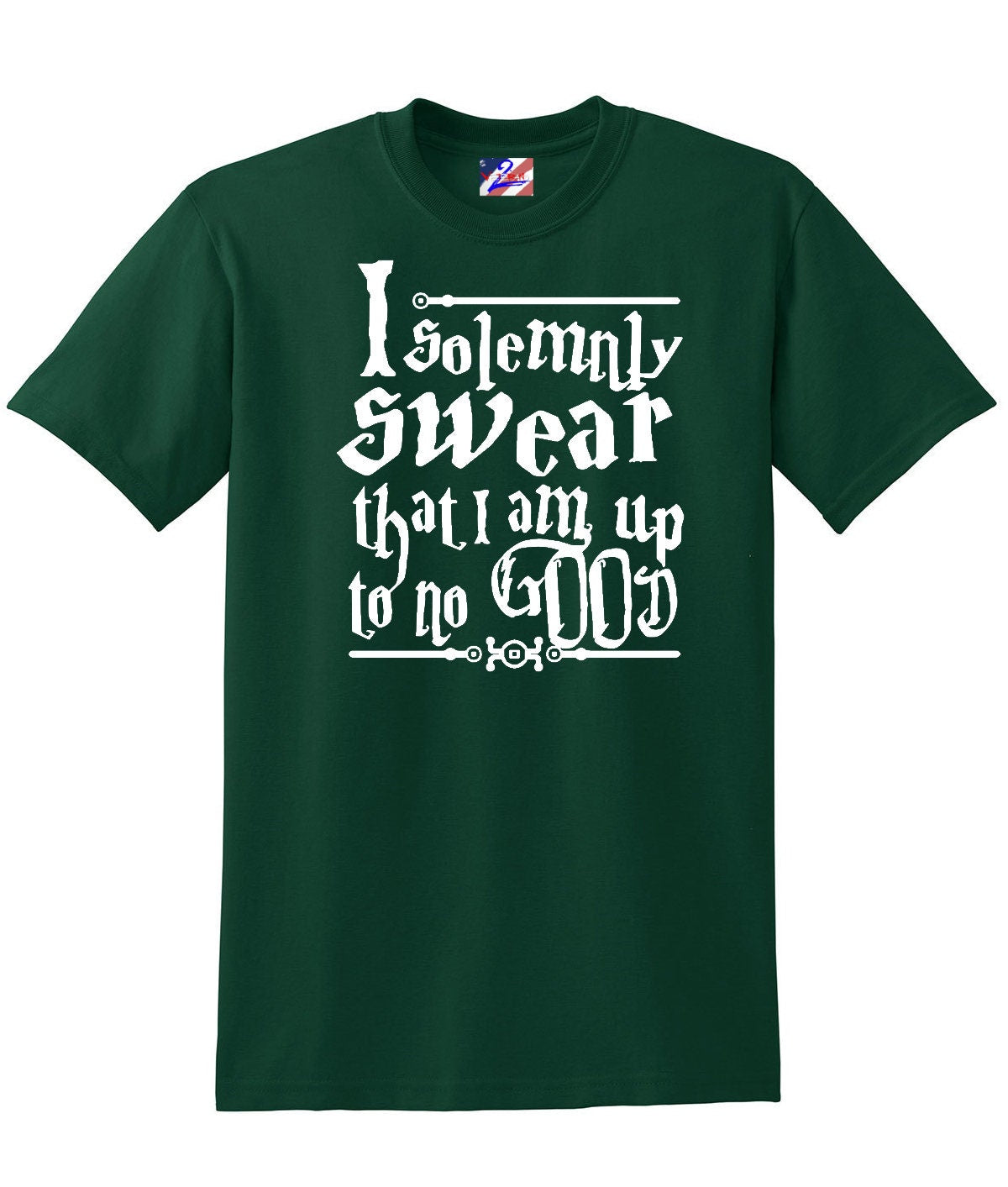 Children's Solemnly Swear T-Shirt with Glow in the Dark Foot Prints, Wizard Shirts - Premium from Udderly Custom LLC - Just $14.95! Shop now at Udderly Custom LLC