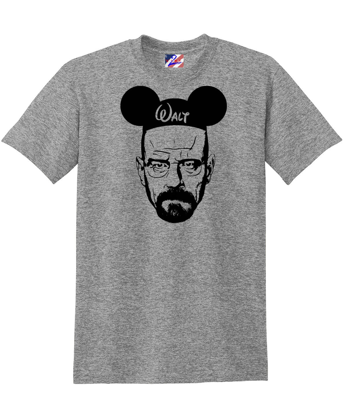 Walt with Mouse Ears Happiest Place on Earth Shirt - Premium from Udderly Custom LLC - Just $22.95! Shop now at Udderly Custom LLC