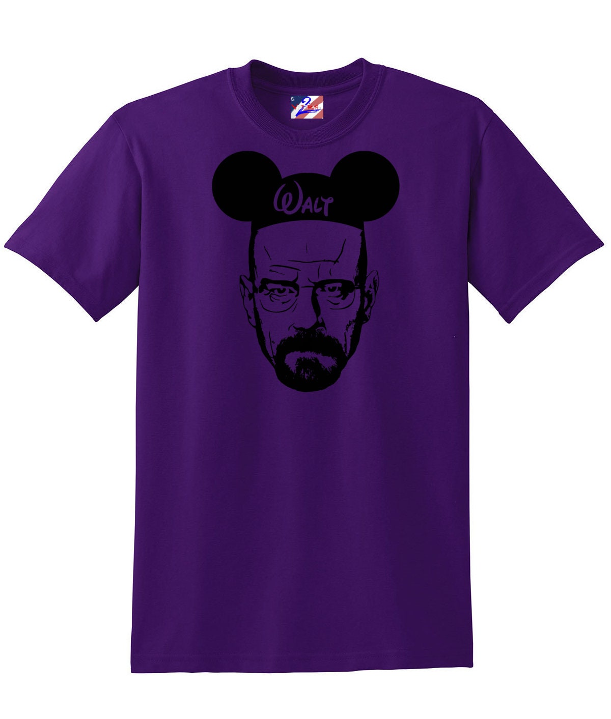 Walt with Mouse Ears Happiest Place on Earth Shirt - Premium from Udderly Custom LLC - Just $22.95! Shop now at Udderly Custom LLC