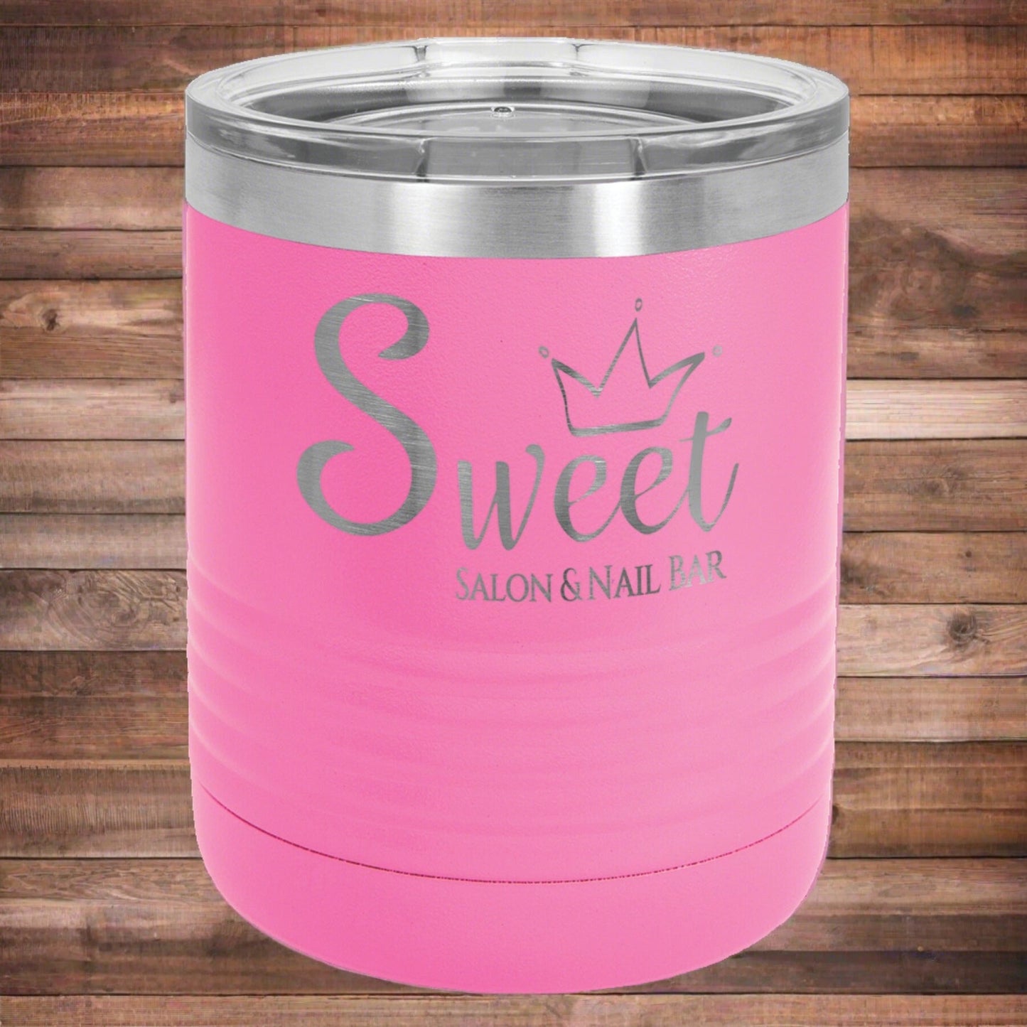 Custom Engraved 10 oz. Polar Camel Vacuum Insulated Tumbler.