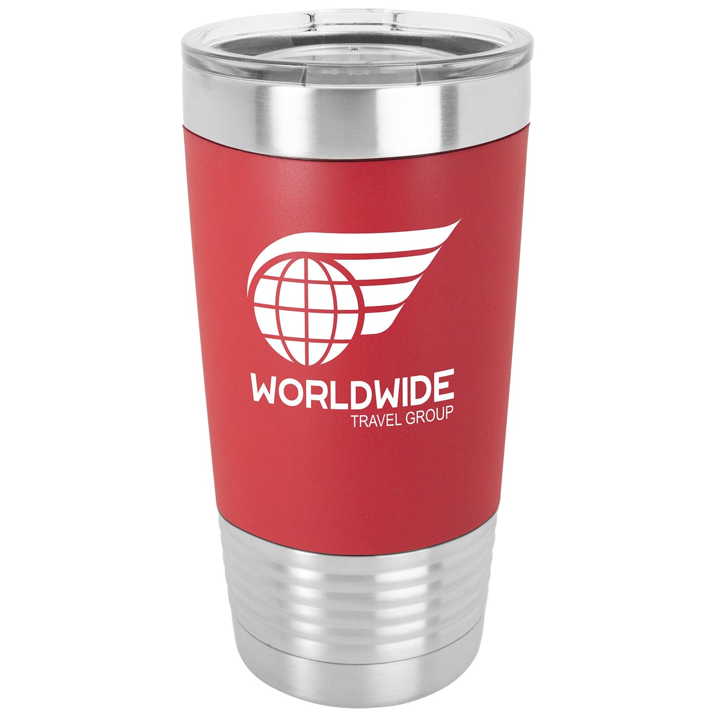 20 oz. Polar Camel Vacuum Insulated Silicone Grip Tumbler Custom Engraved Wedding Party.