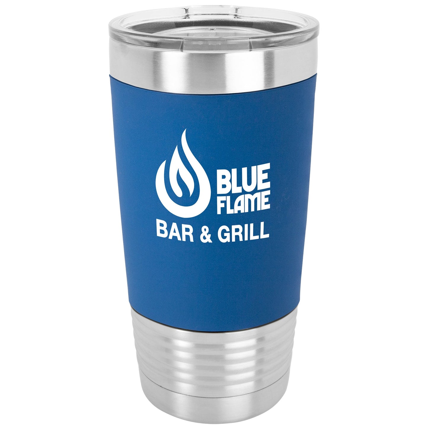 20 oz. Polar Camel Vacuum Insulated Silicone Grip Tumbler Custom Engraved Wedding Party.