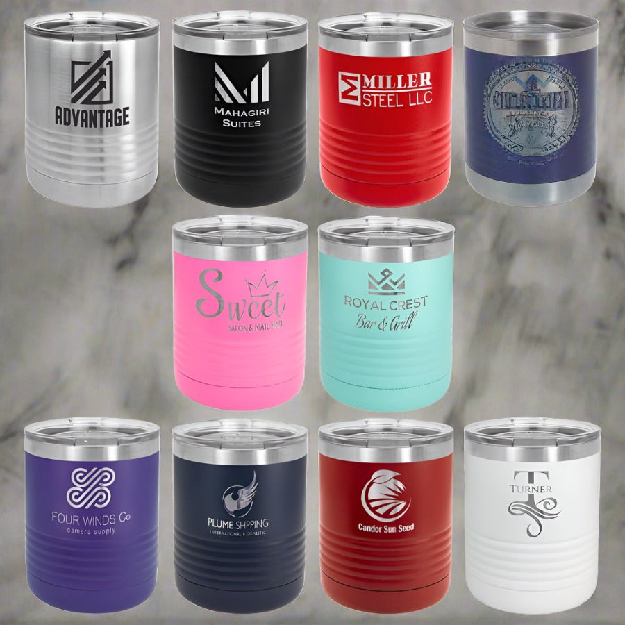 Custom Tumbler 10 oz. Polar Camel Vacuum Insulated - Premium from Udderly Custom LLC - Just $22! Shop now at Udderly Custom LLC