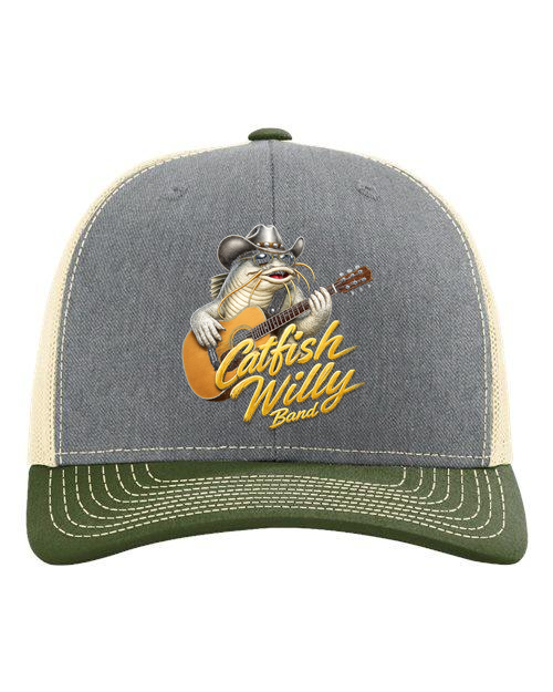 Catfish Willy Band Hats - Premium Band Hats from Udderly Custom LLC - Just $24! Shop now at Udderly Custom LLC