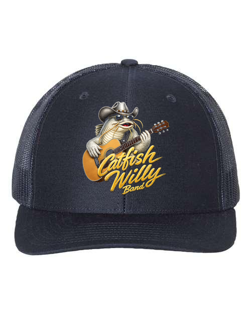 Catfish Willy Band Hats - Premium Band Hats from Udderly Custom LLC - Just $24! Shop now at Udderly Custom LLC