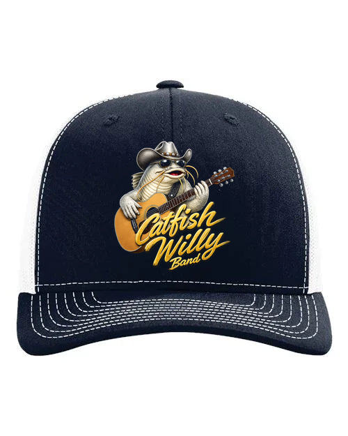Catfish Willy Band Hats - Premium Band Hats from Udderly Custom LLC - Just $24! Shop now at Udderly Custom LLC