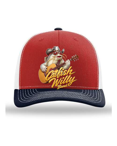 Catfish Willy Band Hats - Premium Band Hats from Udderly Custom LLC - Just $24! Shop now at Udderly Custom LLC