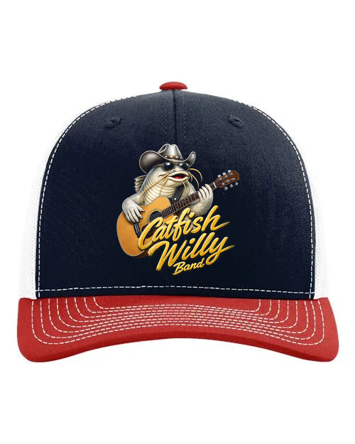 Catfish Willy Band Hats - Premium Band Hats from Udderly Custom LLC - Just $24! Shop now at Udderly Custom LLC