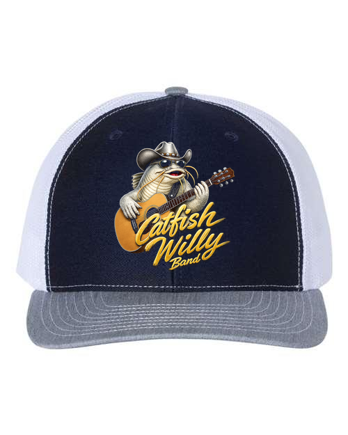 Catfish Willy Band Hats - Premium Band Hats from Udderly Custom LLC - Just $24! Shop now at Udderly Custom LLC