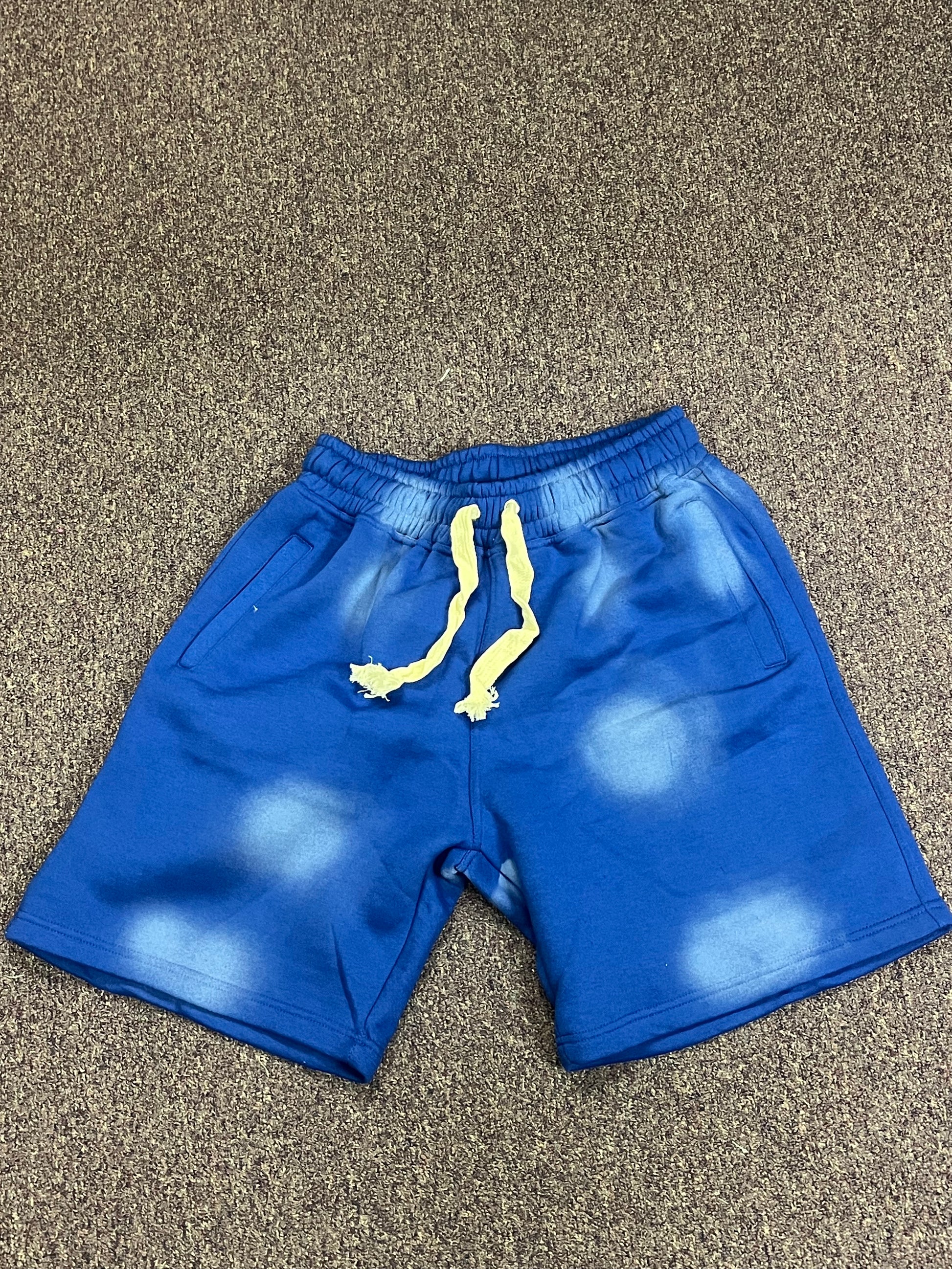 Acid Wash Sweat Shorts.