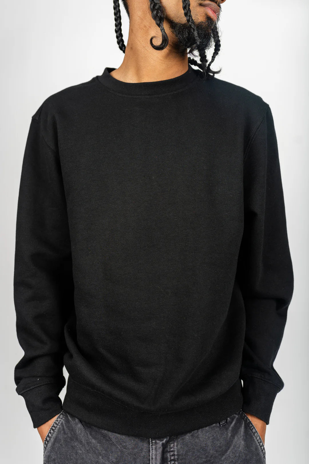 Fleece Crewneck.