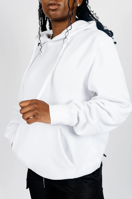 Fleece hoodie.