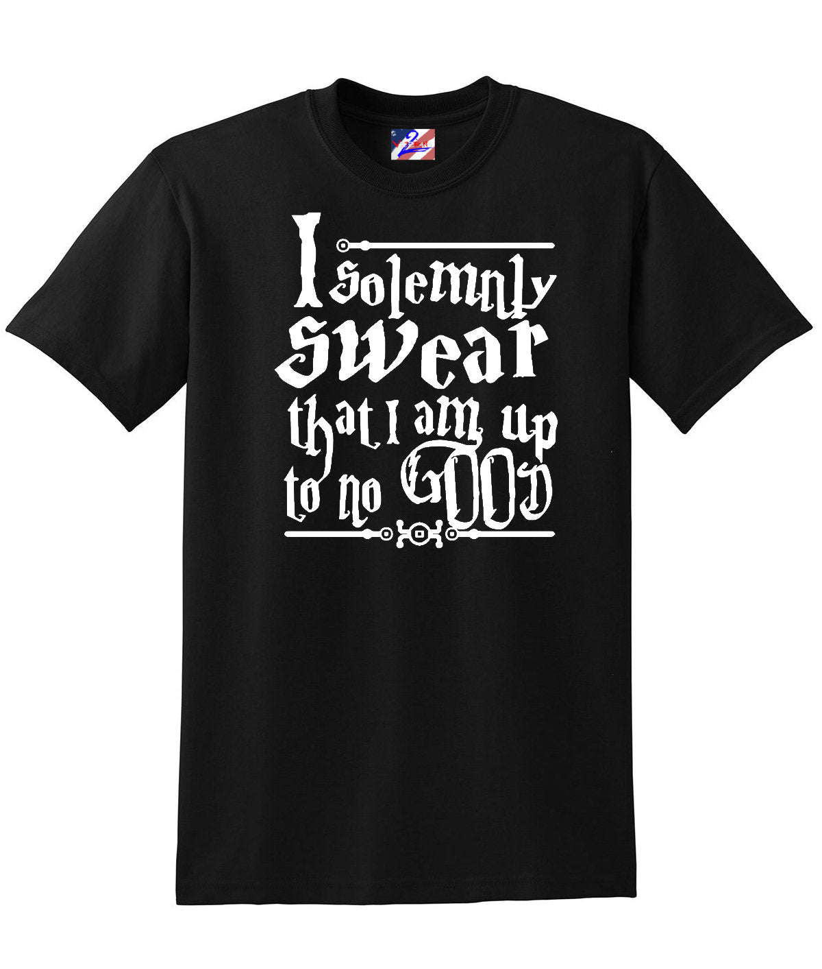 Solemnly Swear T-Shirt with Glow in the Dark Foot Prints, Wizard Shirts - Premium  from Udderly Custom LLC - Just $22.95! Shop now at Udderly Custom LLC
