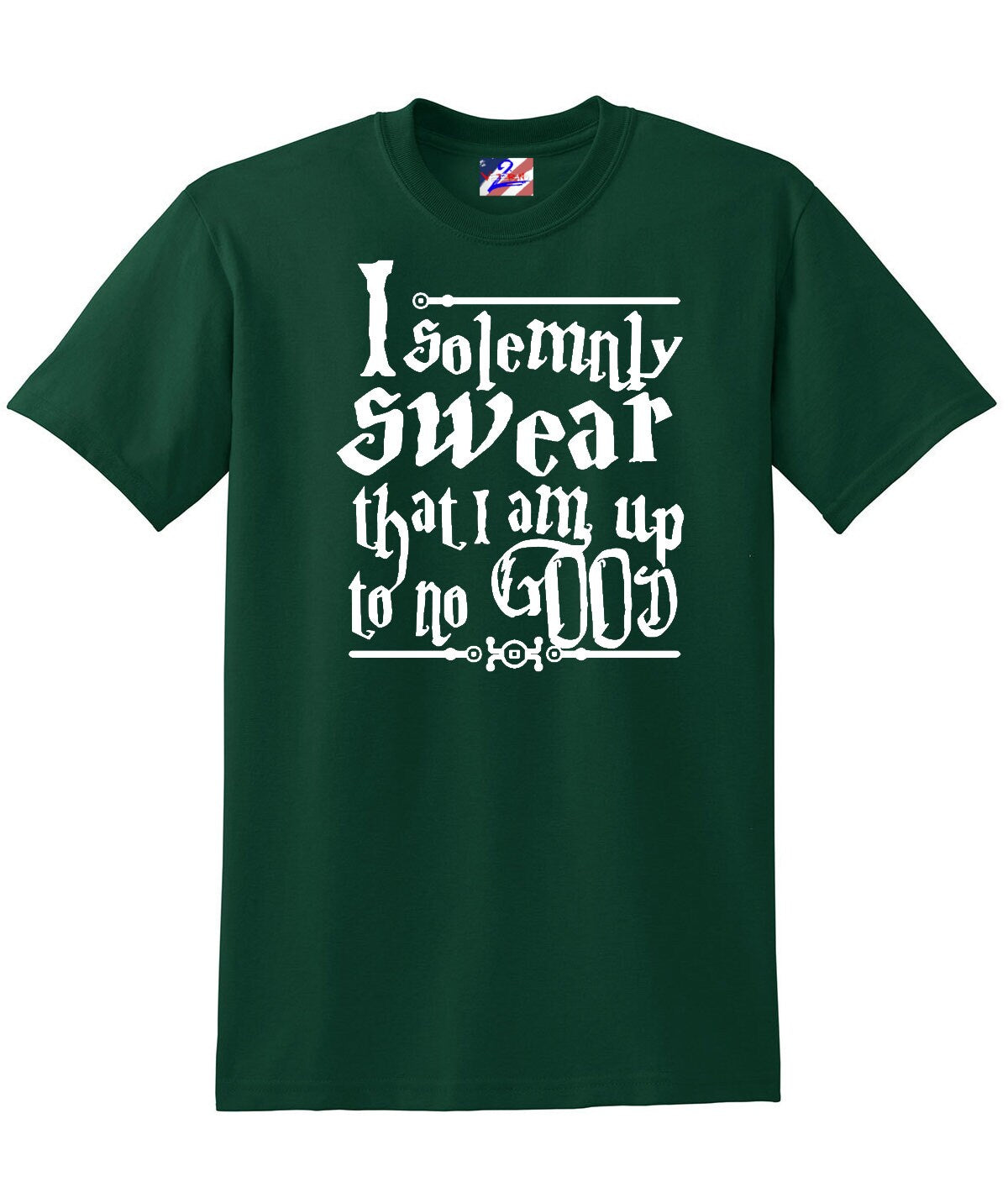 Solemnly Swear T-Shirt with Glow in the Dark Foot Prints, Wizard Shirts - Premium  from Udderly Custom LLC - Just $22.95! Shop now at Udderly Custom LLC