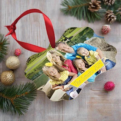 Christmas Ornament - 2.76 x 3.95 Benelux Custom Christmas Ornaments Family Pictures, First Christmas, Birth announcement custom photo.